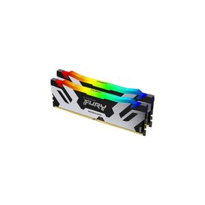 KINGSTON DIMM DDR5 64GB (2x32GB kit) 6000MT/s KF560C32RSAK2-64 FURY Renegade Silver RGB