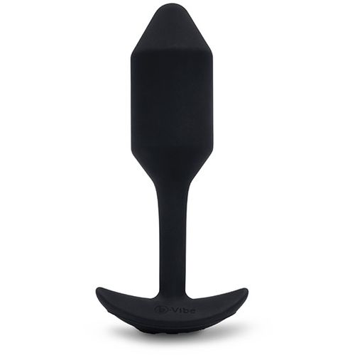 Vibrirajući analni čep B-Vibe - Snug Plug 2 M, crni slika 1