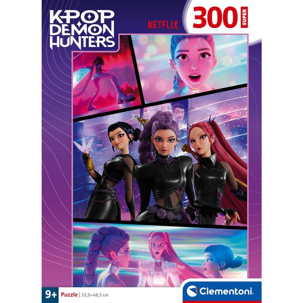 Puzzle Super Kpop Demon Hunters 300 kom slika 2