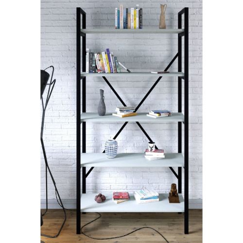 Ktp-998-90180S White Bookshelf slika 2