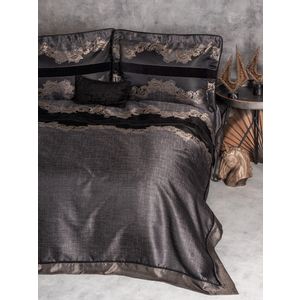 Luana - Grey Grey Double Bedspread Set