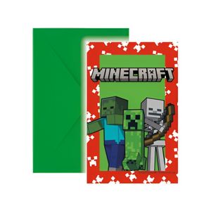 Pozivnice za proslave Minecraft 6 komada