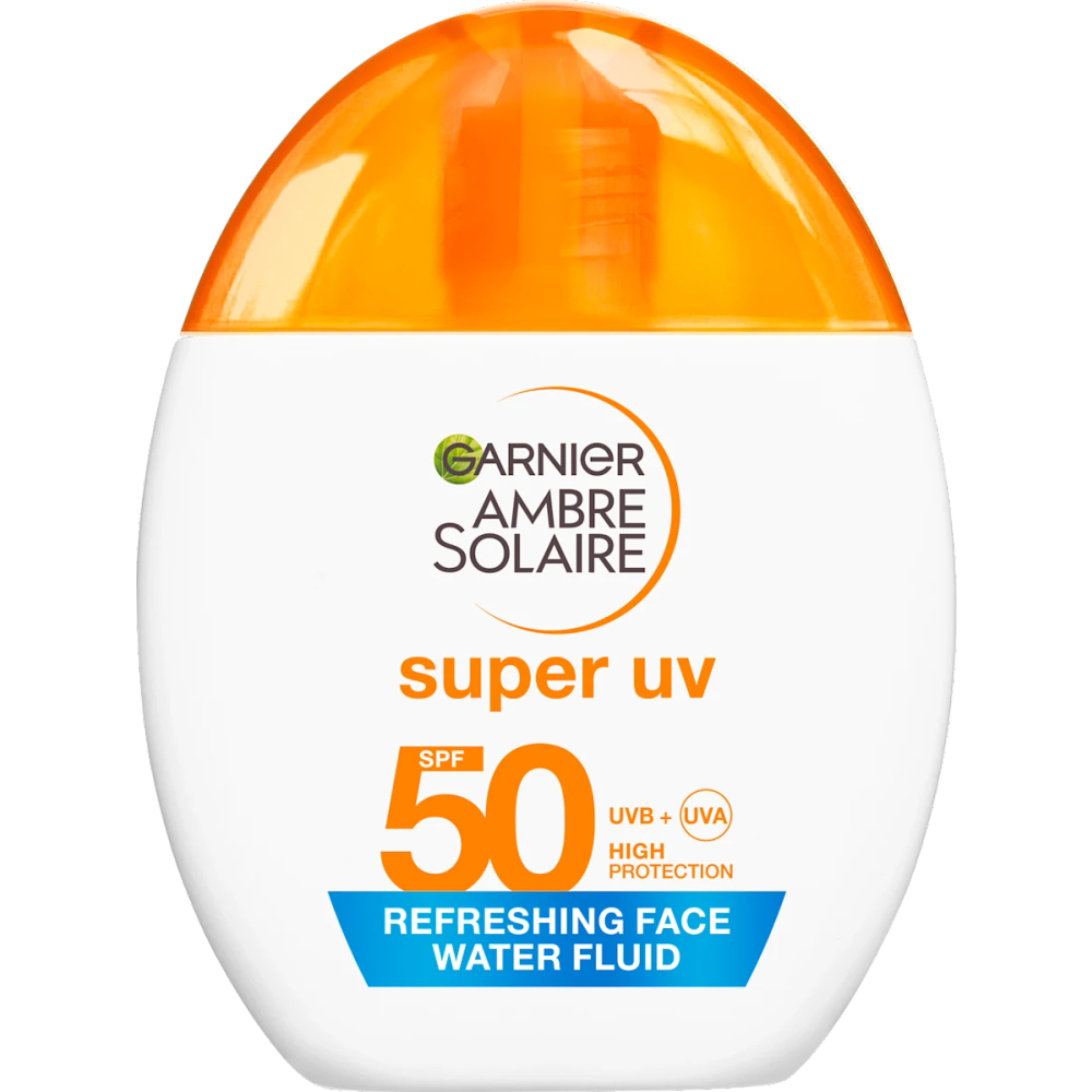 Ambre Solaire Vodeni fluid s hijaluronom SPF50+ slika 1