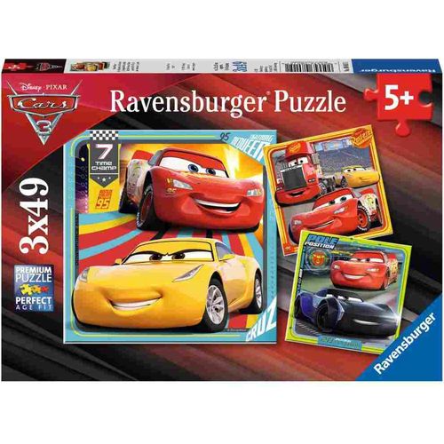 Ravensburger Puzzle Cars 3x49kom slika 1