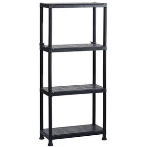 KIS Police PVC 80kg/4 crna plus shelf