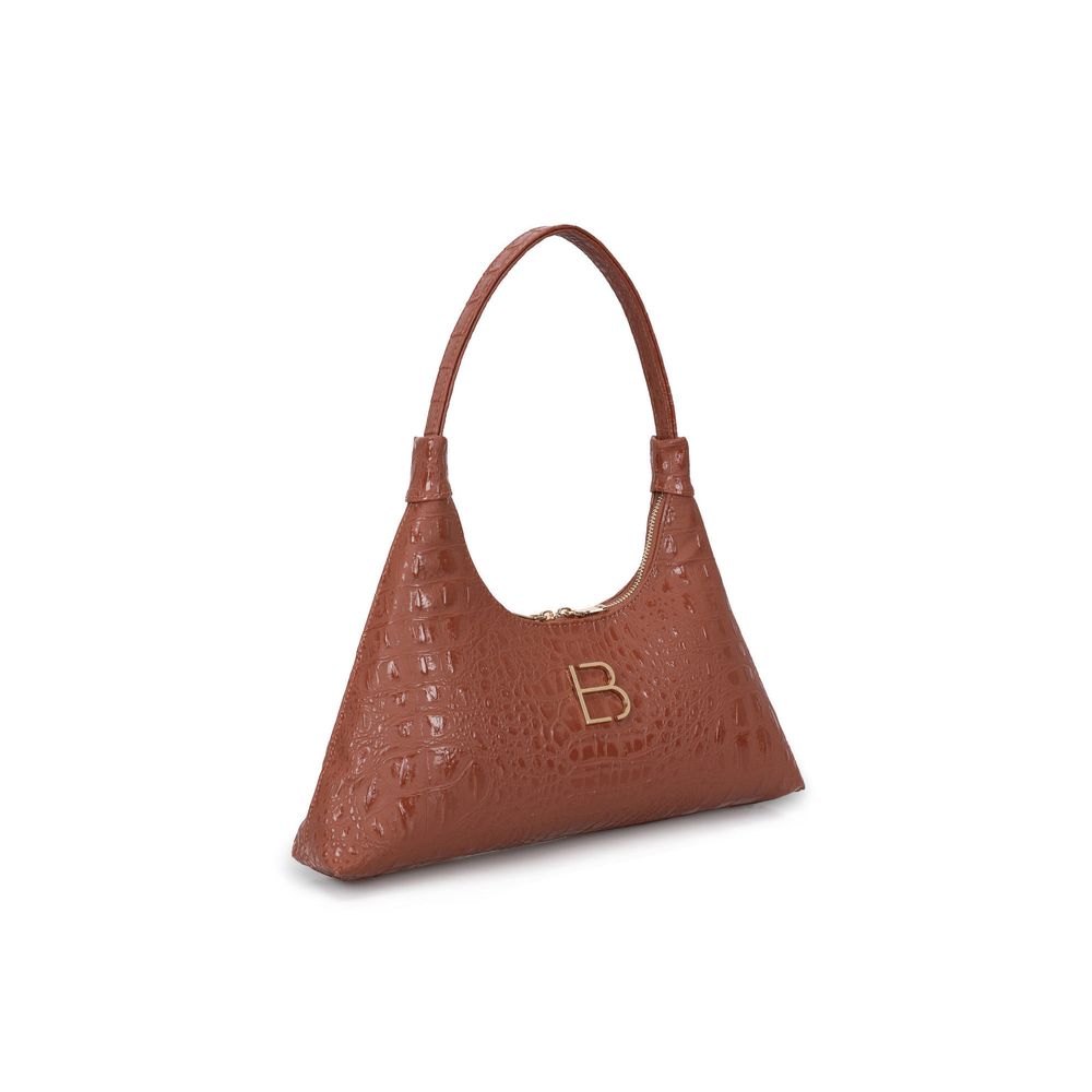 Ženska Torba preko Ramena 505 - Croco Tan slika 2