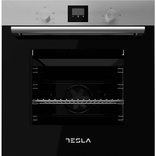 Tesla BO700SX Ugradna ventilatorska rerna, Inox slika 1