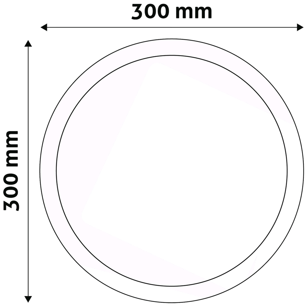 Avide Plafonjera LED, 24W, 2000 lm, 4000K, IP20 - ACSMNW-R-24W-ALU slika 3