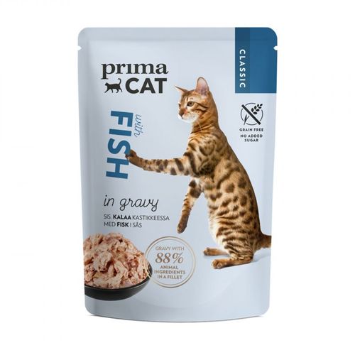 PrimaCat Riba u sosu 85 g slika 1