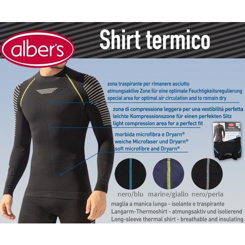 Albers Termico Muška Majica Marine M-L slika 1