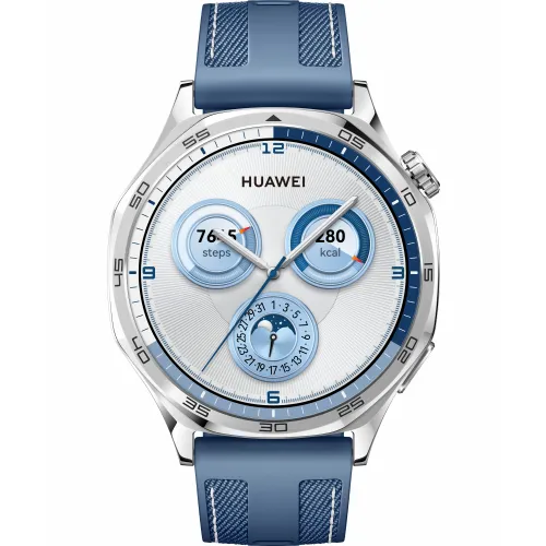 Huawei Watch GT 5 Pametni sat 46mm Plavo srebrni slika 1