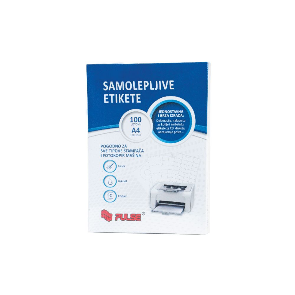 Pulse etikete za deklaraciju 48,5x25,4mm 40/1 100lis. slika 1