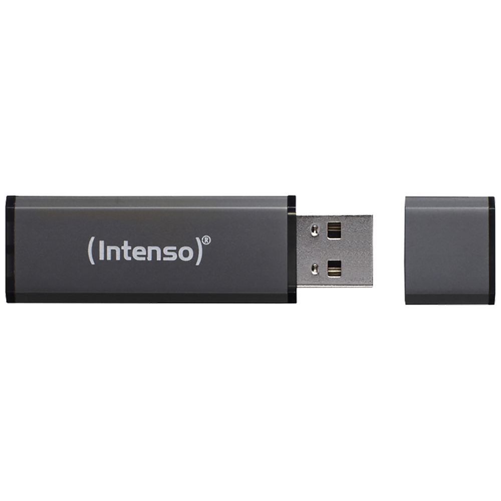 (Intenso) USB Flash drive 64GB Hi-Speed USB 2.0, ALU Line - BULK USB2.0-64GB/Alu-a slika 2