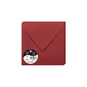 Clairefontaine kuverte Pollen 165x165mm 120gr maroon 1/20