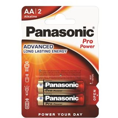 PANASONIC baterije LR6PPG/2BP Alkaline Pro Power slika 1