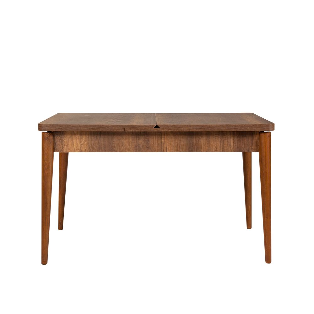 Vina Walnut Soho Sivi Orah - Proširivi Trpezarijski Sto i Set Stolica (5 Komada) slika 4