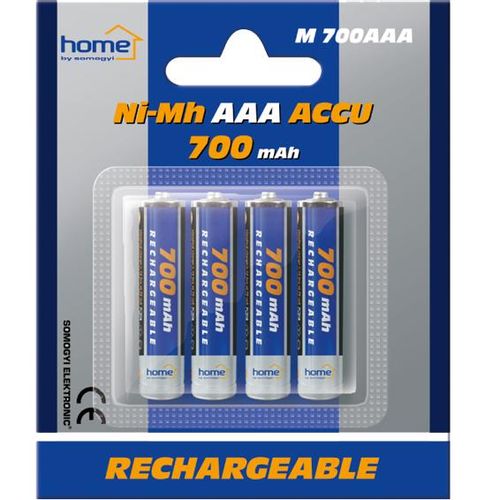 home Baterija punjiva AAA, 700mAh, blister 4 kom - M 700AAA slika 3