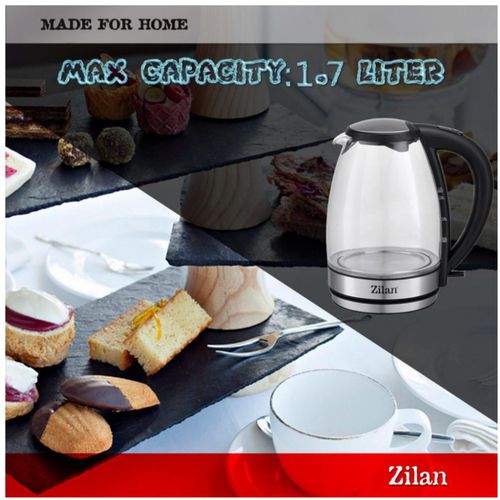 Zilan Kuhalo za vodu, zapremina 1,7 l, 1850-2200 W, staklo - ZLN9621 slika 4