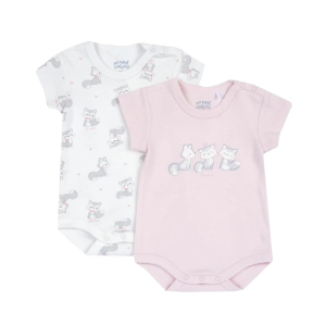 Chicco Bodi za bebe 2kom, Rozi