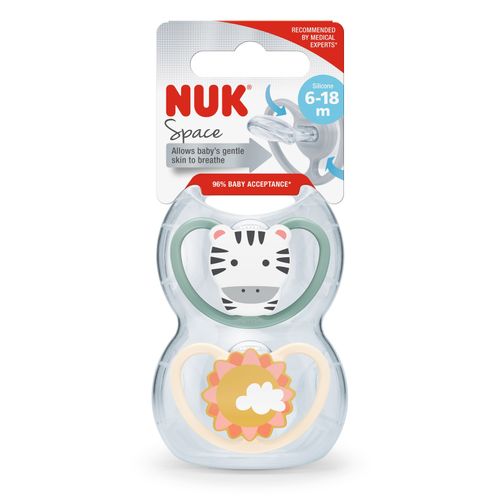 NUK duda varalica - silikon Space s2 (6-18m), 2 kom/box 10736366 slika 5