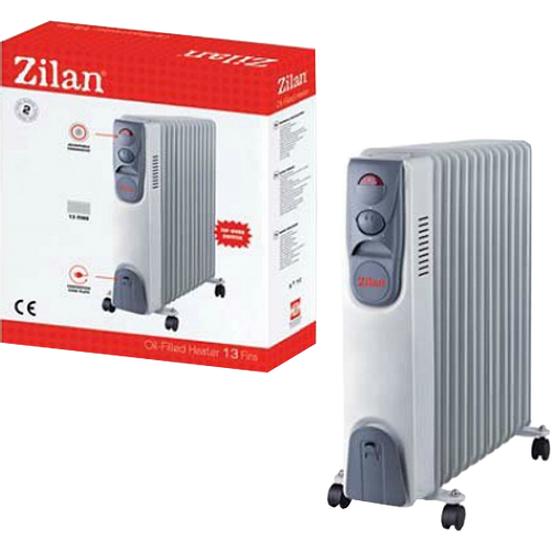 Zilan Uljni radijator Premium, 2500 W, 13 rebara - ZLN2135 slika 2