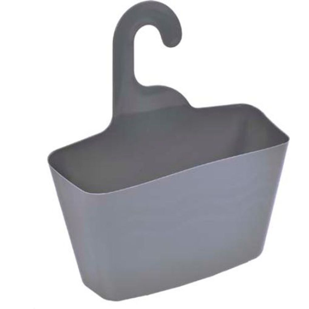 TENDANCE Korpa za tuš 23x8,5x25cm Siva slika 1