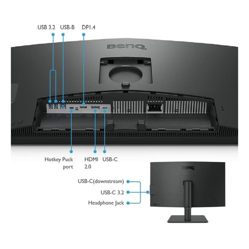 BENQ 27 inča PD2706U 4K UHD IPS LED Dizajnerski monitor slika 7