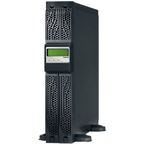 UPS Legrand KEOR Line RT, Tower/Rack, 2200VA/1980W, Line Interactive single phase I/O sinusoidal, PFC (&gt;0,99), LCD Display, management RS232 &amp; USB, IN 1x C19, OUT 8x IEC C13 &amp; 1x IEC C19 (Optional Kit Rack 310952, SNMP card 310881/310882), Batteries slika 1