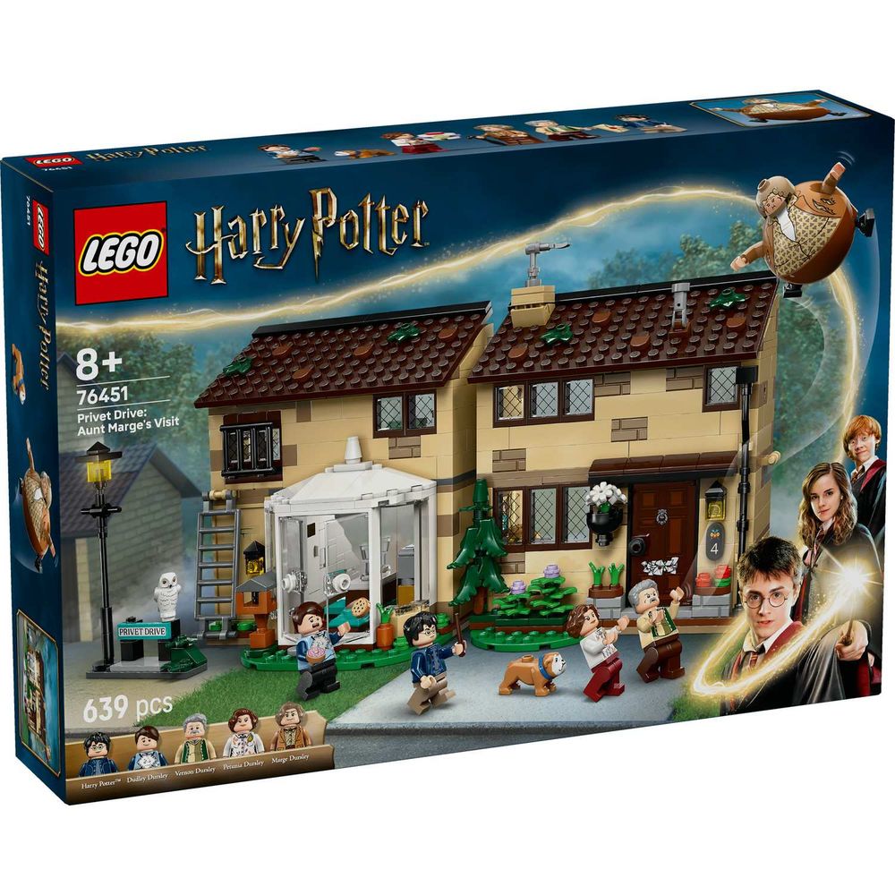 LEGO 76451 Privet Drive: Aunt Marge's Visit slika 1