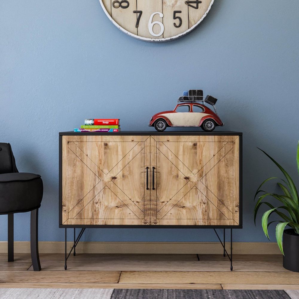 Jupiter Anthracite Oak Console slika 1
