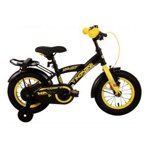 Volare dječji bicikl Thombike 12" crno-žuti