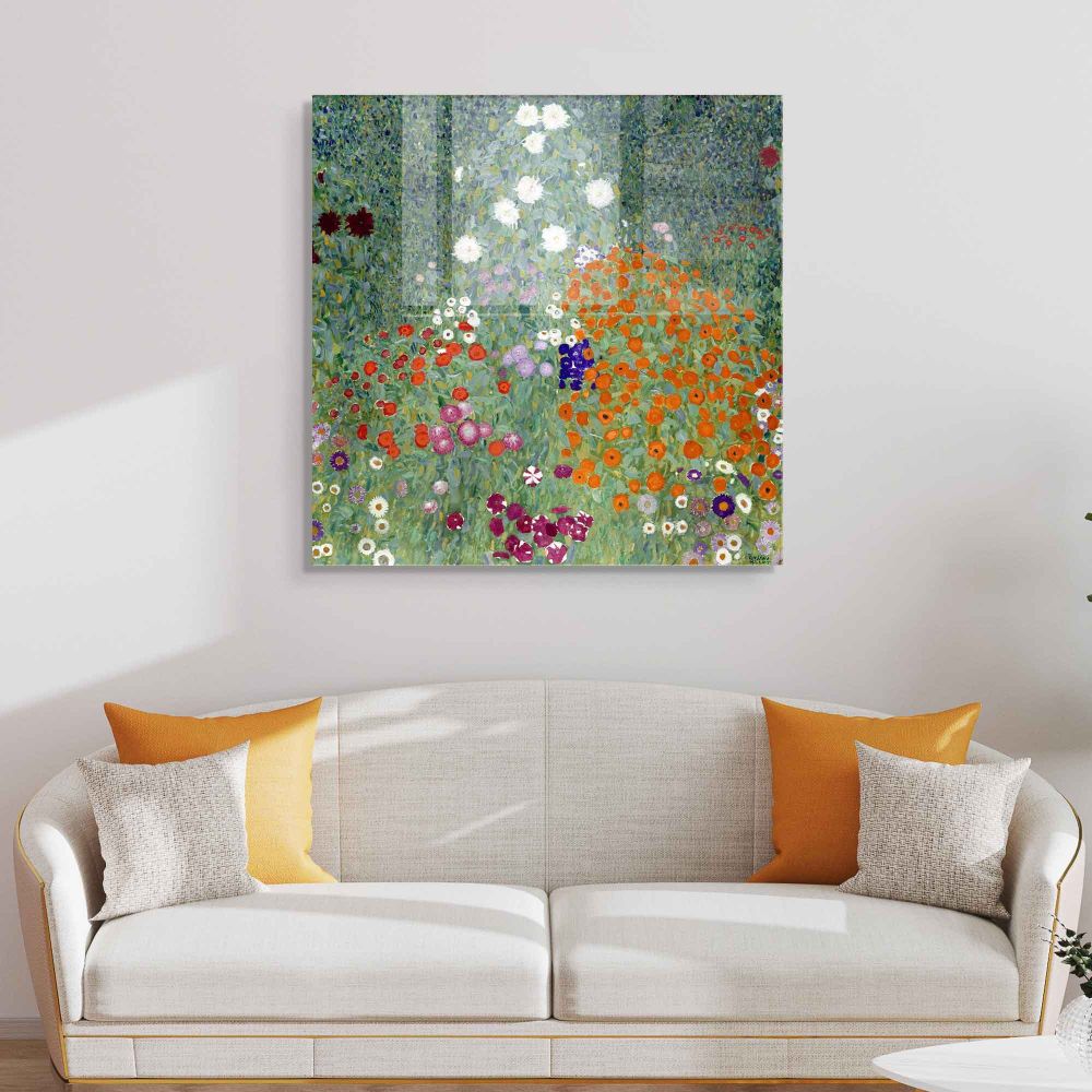 Dekorativna Slika na Kaljenom Staklu, Višebojna, 40 x 40 cm slika 1