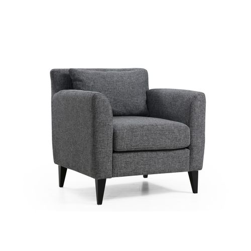 Nordic Fotelja Tamnosiva Wing Chair slika 3