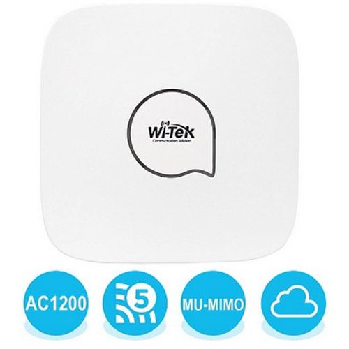 Wi-Tek WI-AP217, 11AC Wave2 Dual Band 1200Mbps Gigabit Indoor Ceiling Mount Cloud Access Point slika 1
