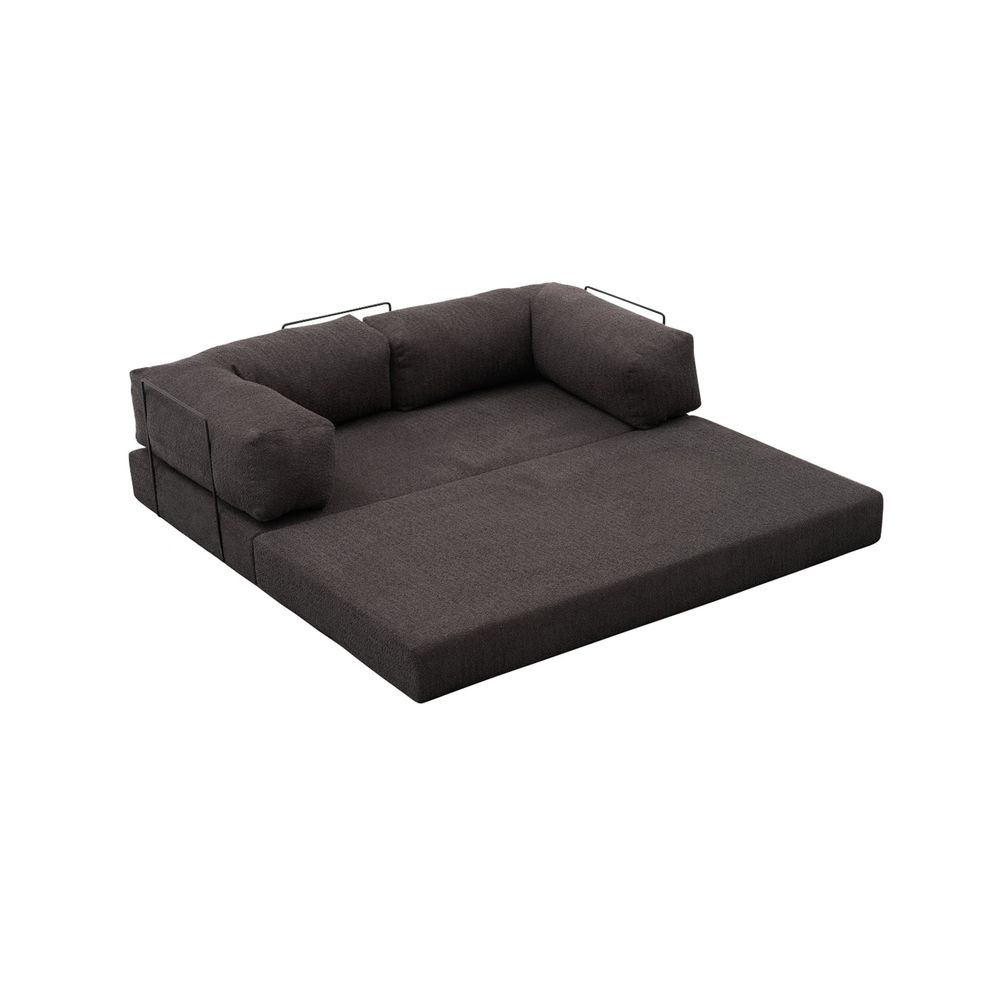 Comfort - Antracitna v2 Troosna Sofa slika 8