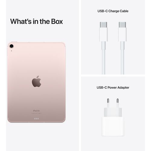 Apple iPad Air 5G 256GB (MM723HC/A) roze tablet 10.9" Octa Core Apple M1 8GB 256GB 12Mpx slika 10