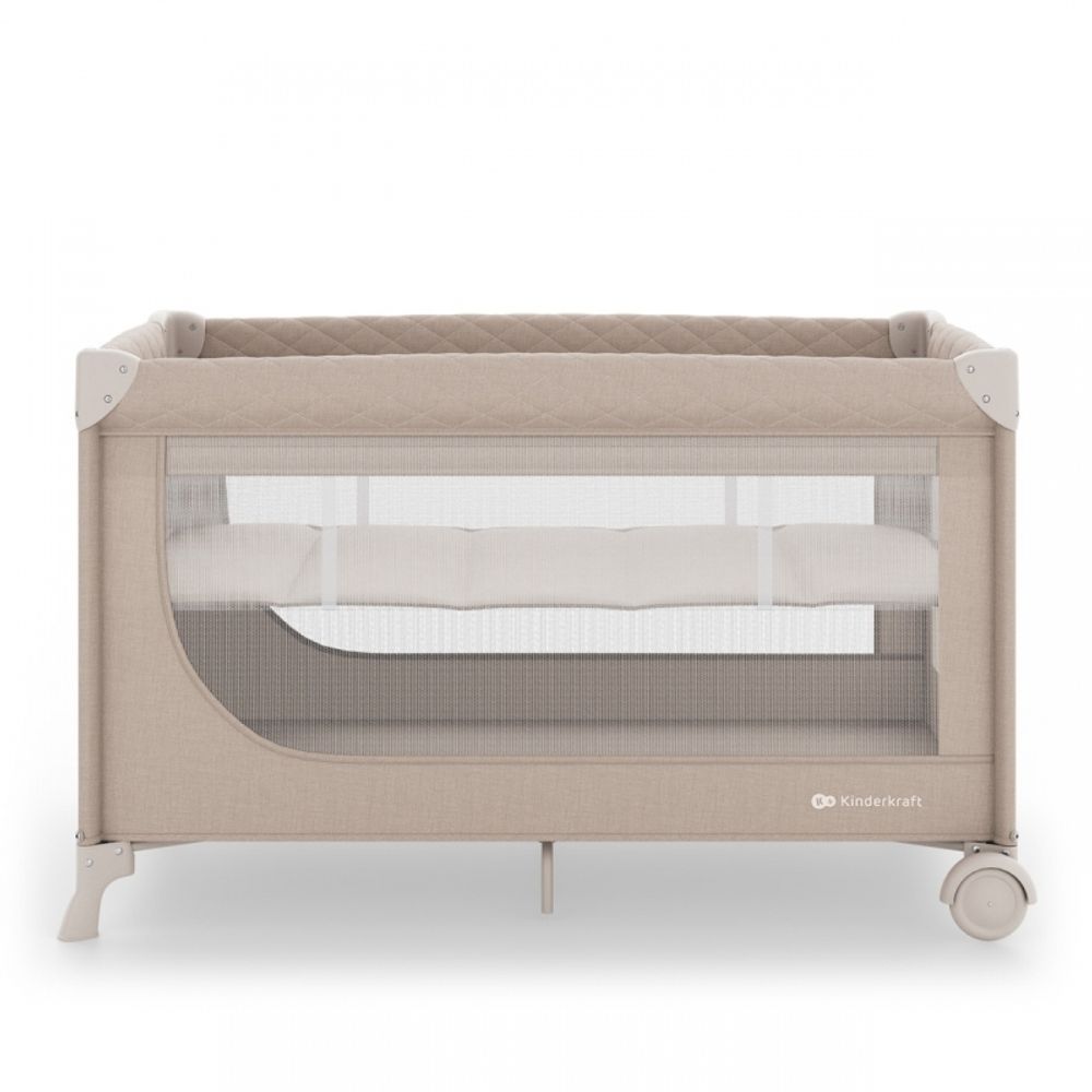 Kinderkraft Vikend krevetac Leody Up, Beige slika 1