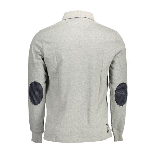 US POLO LONG SLEEVED POLO SHIRT MAN GRAY slika 2