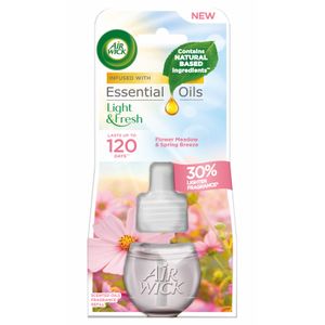 Air Wick električni osvježivač zraka Flower Meadow & Spring Breeze (punjenje) 19 ml