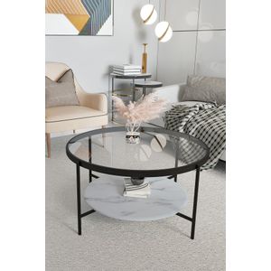 Oslo - Transparent, Marble, White Transparent
Marble
White Coffee Table