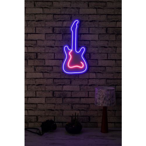 Wallity Ukrasna plastična LED rasvjeta, Guitar slika 10