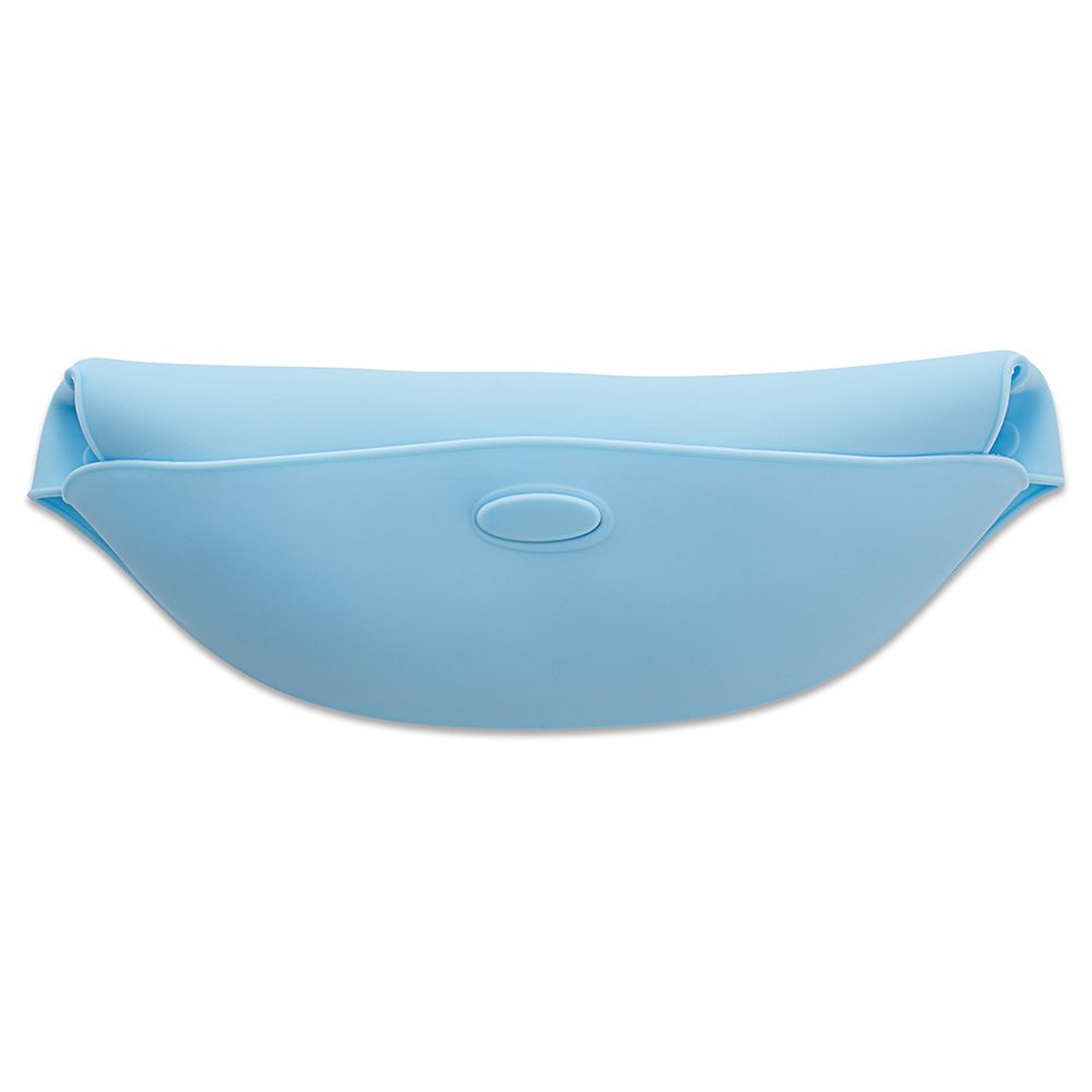 Minikoioi Silikonski siperak Flexi Bib, Plavi slika 2