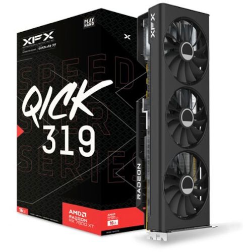 XFX Speedster QICK 319 Radeon RX 7800 XT Core Edition 16GB 256bit RX-78TQICKF9 Grafička karta slika 1
