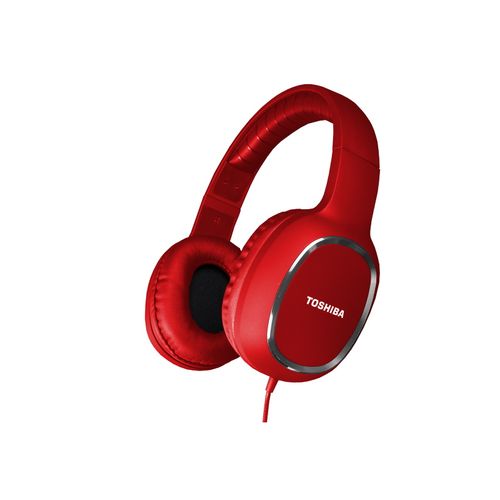 TOSHIBA slušalice, žičane, HandsFree, crvene RZE-D160H slika 1