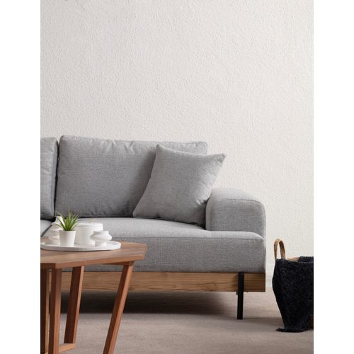 Atelier Del Sofa Trosjed, Eti Oak 3 Seater -Grey slika 4