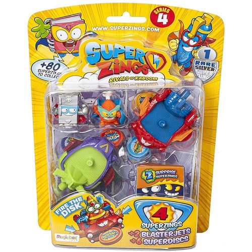 Superzings serija 4 Blaster sa figurama slika 2