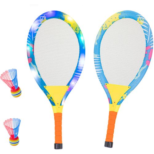 LED svjetleći reket za badminton 2 kom. slika 4