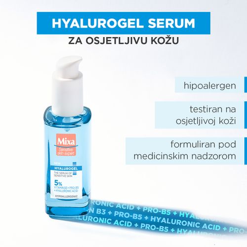 Mixa Hyalurogel Serum za osjetljivu kožu 30ml slika 2