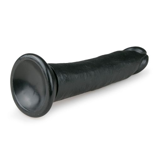 Realističan dildo - 20,5 cm, crni slika 5