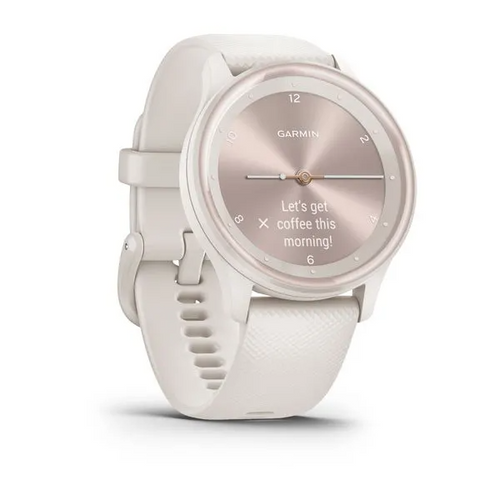 Garmin vivomove Sport Ivory Peach Gold slika 3